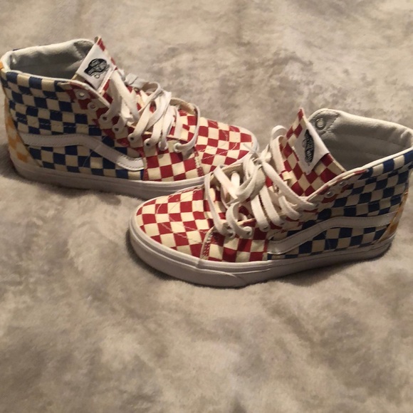 colorful vans high tops